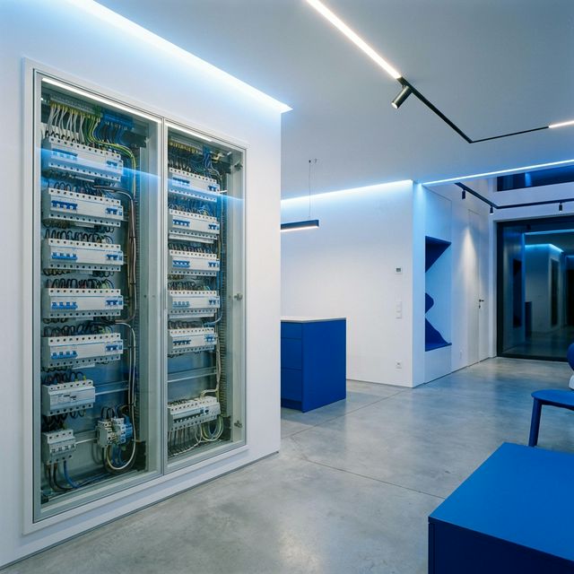 Installation électrique professionnelle